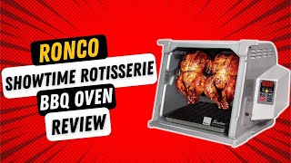 Ronco Showtime Large Capacity Rotisserie amp BBQ Oven Platinum Edition Review [upl. by Meibers]