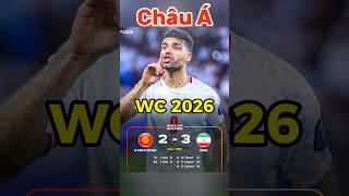 Kết quả các trận đấu Vòng loại World Cup 2026 tại Châu Á 😍🔥🏆 [upl. by Deeanne]