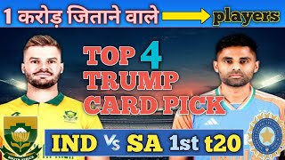 IND vs SA Dream11 Team Today Prediction SA vs IND Dream11 India vs south Africa fantasy tips [upl. by Simmonds]