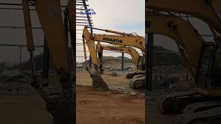 Excavator komats PC 210LCpsrinfraprojects [upl. by Yolanda]