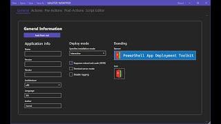 Create a simple PowerShell App Deployment Toolkit wrapper [upl. by Dnomed430]