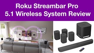 Roku Streambar Pro 51 Speaker System Review [upl. by Aleekat540]