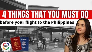 COMPLETE amp UPDATED REQUIREMENTS FOR FLIGHTS TO THE PHILIPPINES for FILIPINOSBALIKBAYANS ampFOREIGNERS [upl. by Bart]