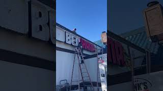 💡 How to Install LED Lights Behind a Sign  Lighting Project 🔧  Frank Handyman [upl. by Ygiaf820]