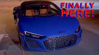 Taking Delivery of my NEW 2020 Audi R8 Performance Spyder FAVORITE CAR [upl. by Gulick]