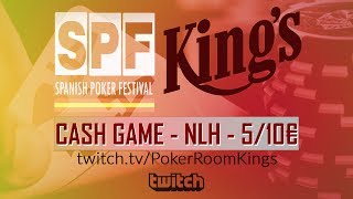 SPF Cash Game  Kings Rozvadov NLH €510  Full episode [upl. by Gish]