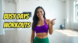 FITNESS EXPERT Reveals 5 Minute Workouts to Get Fit Fast [upl. by Larkin974]