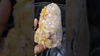 Natural Yellow citrine geodes raw stone rough gemstones Aartinstones chandni chowk delhi wholesale [upl. by Pauletta808]