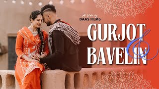 GURJOT amp BAVELIN  PREWEDDING  PPL  PREWEDDING BEST LOCATION  DAAS FILMS [upl. by Fay13]