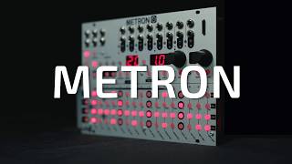 Introducing WMD METRON  Advanced Trigger and Gate Sequencer for Eurorack Modular Synthesizers [upl. by Claiborne564]