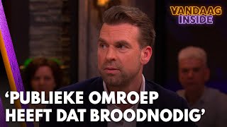 Rutger Castricum werkt aan Vandaag Insideachtig programma ‘Publieke omroep heeft dat broodnodig’ [upl. by Aldon]