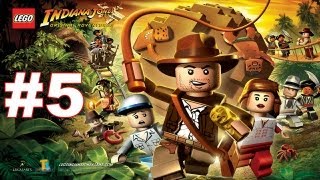 Lego Indiana Jones Walkthrough  Part 5 Pursuing The Ark [upl. by Nyraa]