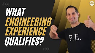 Eligibility Criteria for the PE Exam What Engineering Experience Qualifies [upl. by Enitsuj]