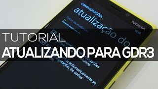 Tutorial Atualizando para GDR3 Preview  WindowsPhone 8 [upl. by Hurty]