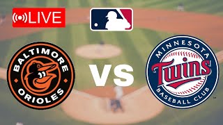 🔴LIVE  Minnesota Twins vs Baltimore Orioles  MLB Major League 2024 Live Match Score 092924 [upl. by Hcra]