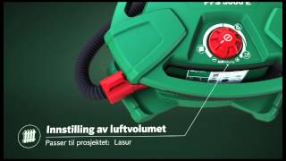 PFS 5000E  30002 Det kraftigste og allsidigste sprøytesystemet i sin klasse [upl. by Aromas]