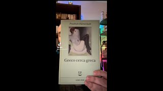 Recensione quotGreco cerca grecaquot  Friedrich Dürrenmatt [upl. by Eatnahs61]