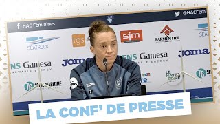 💬 Féminines HAC  Paris SG  interview de Nora CotonPelagie [upl. by Nidnal438]