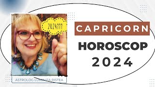 ♑CAPRICORN  HOROSCOP 2024 –Invatati lectia bunastarii – Vindecare rani karmice  Reglari financiare [upl. by Anawait]