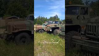 ZIL157 Ural375 ZIL131 GAZ66 UAZ452 UAZ469 [upl. by Bj710]