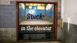 I got stuck in the elevator Caught on Camera EPIC FAIL trapped and self rescue [upl. by Marjy]