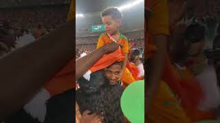 Sébastien Haller et sa famille au stade 😘🥰 [upl. by Koeninger]