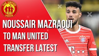 Noussair Mazraoui Transfer  A Perfect Fit for Manchester United [upl. by Nymsaj]