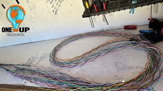 Fiber Optic stored Slack Cable Prep [upl. by Ozner]