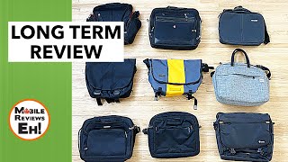 The BEST Laptop Bags  9 Bags reviewed  BUYERS guide [upl. by Hinda]