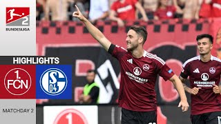 FC Nürnberg  FC Schalke  31  Zusammenfassung  2 Bundesliga 202425  nürnberg schalke [upl. by Adlemi]