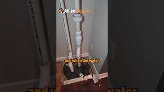 Plumbing pump leaks when the washer gets used  water leaking out badly💧🛠️ energy home hvac [upl. by Quitt]