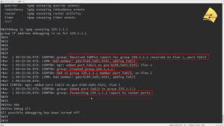 07 IGMP Snooping Configuration [upl. by Sirahc907]