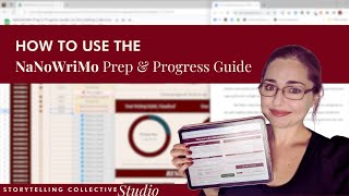 How to use the NaNoWriMo Prepamp Progress Guide [upl. by Blossom]