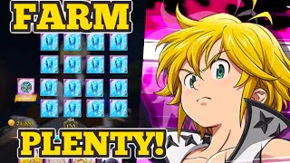 FAST FARM Floor 13 Hraesvelgr ALL FLOORS in 10 MIN Seven Deadly Sins Grand Cross [upl. by Elbon736]