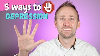 5 Tips To STOP depression [upl. by Werna]