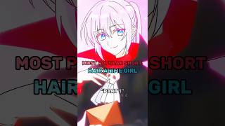 Most attractive short hair female animeeditnewgenanimenewanimeeditforyouanime [upl. by Pennebaker]