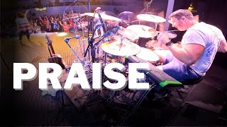 Praise  Elevation Worship  Live Drum Cover [upl. by Alesig]