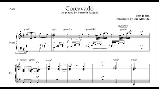 Corcovado  Hermeto Pascoal amp Elis Regina piano transcription [upl. by Zosema]