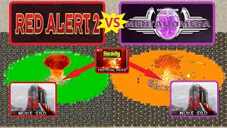 RED ALERT 2 vs MENTAL OMEGA  Nuke [upl. by Annad]