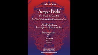 March  Semper Fidelis for Woodwind Quintet [upl. by Cormier]