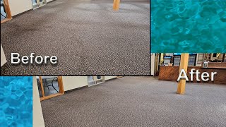 How to make 20 year old restaurant carpet new again [upl. by Enylhsa]