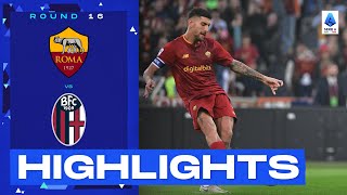 RomaBologna 10  Pellegrini seals narrow win for Roma  Goal amp Highlights  Serie A 202223 [upl. by Kcirdet348]