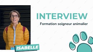 Interview dIsabelle élève en formation soigneur animalier [upl. by Meave665]