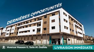 STOCK LIMITÉ Votre appartement Premium en livraison immédiate I SALA AL JADIDA I [upl. by Araas]