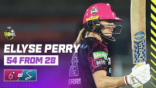 Ellyse Perry Punishes The Strikers With A Classy Fifty  WBBL10 [upl. by Idroj]