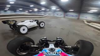 RC Car Chase Electric vs Nitro GoPro Hero 8 onboard action Ryan Lutz with crashes and music [upl. by Atival]