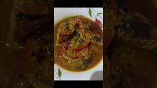 Shorshe ilish recipeshorts bengali recipe viralvideos [upl. by Ahseat]