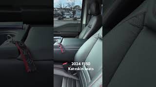 2024 F150 new seats covers [upl. by Ahseenyt]