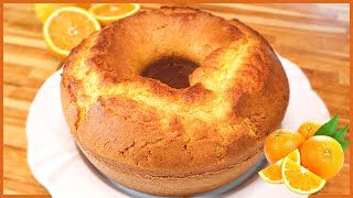 EM 2 MINUTOS VOCÊ FAZ ESSE BOLO DE LARANJA  SUPER FOFINHO  BOLO DE LIQUIDIFICADOR Receitas de Pai [upl. by Bourke]