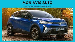 COMBIEN COUTE LE RENAULT CAPTUR RESTYLEE 2024 [upl. by Darren]